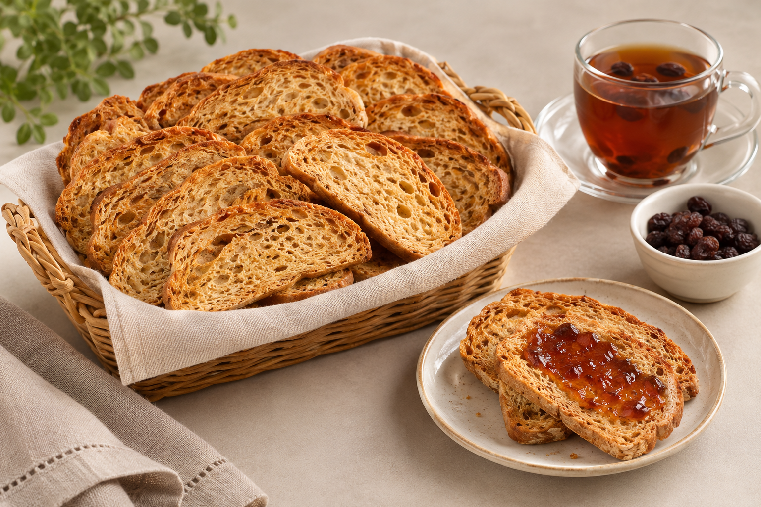 Tostadas de 4 cereales sin gluten