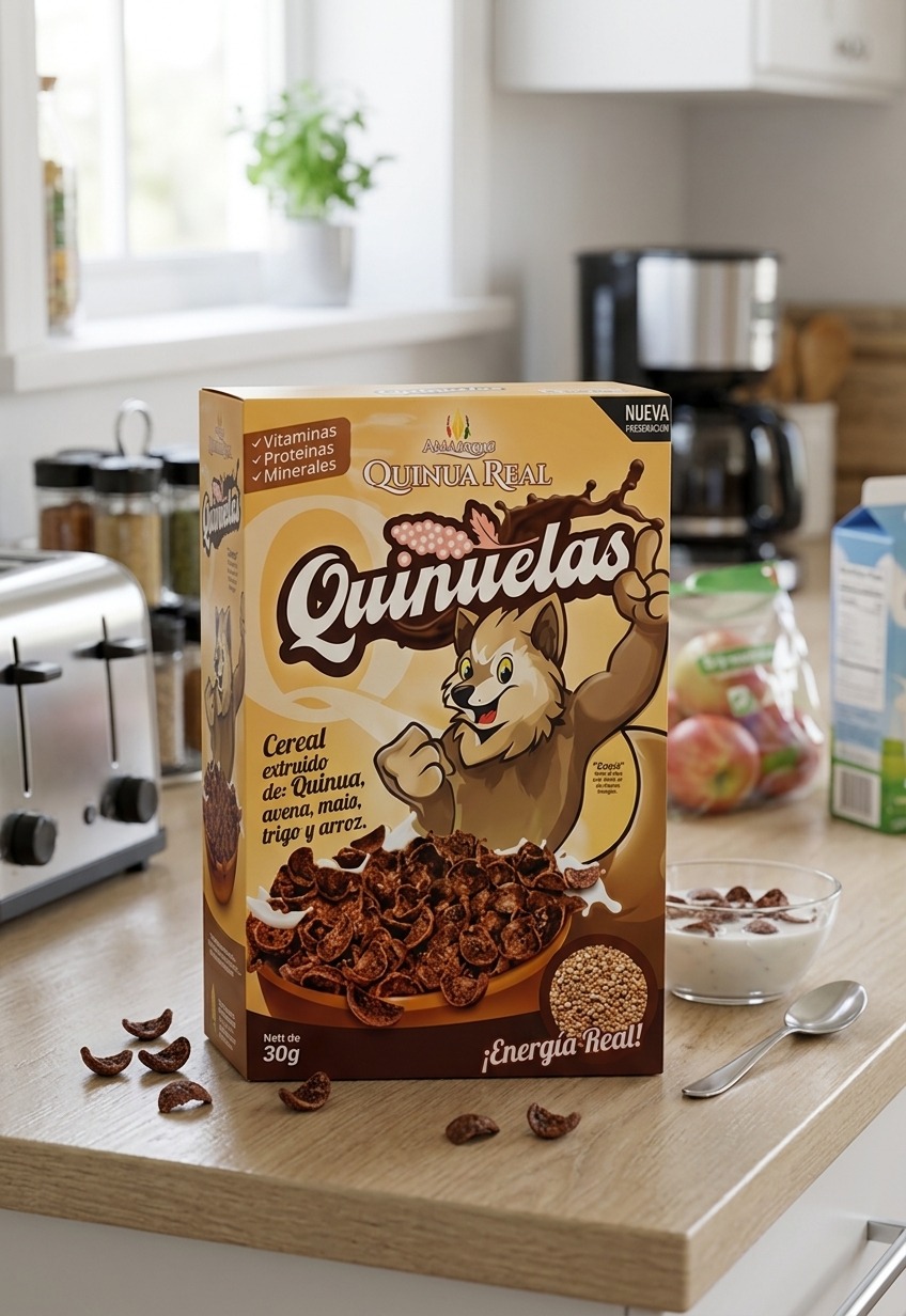 Cereal Quinuelas ANAPQUI con Quinua Real