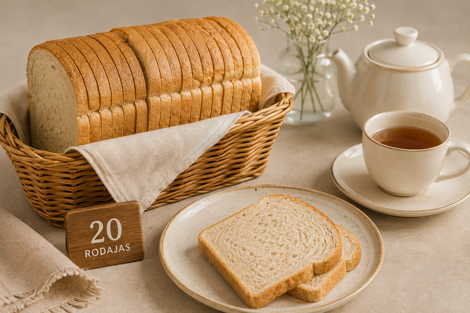 Pan molde de 4 cereales sin gluten