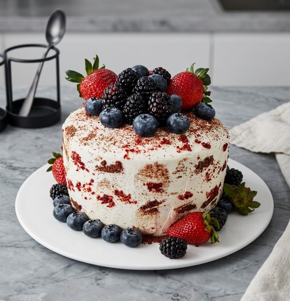 Torta Red Velvet sin gluten
