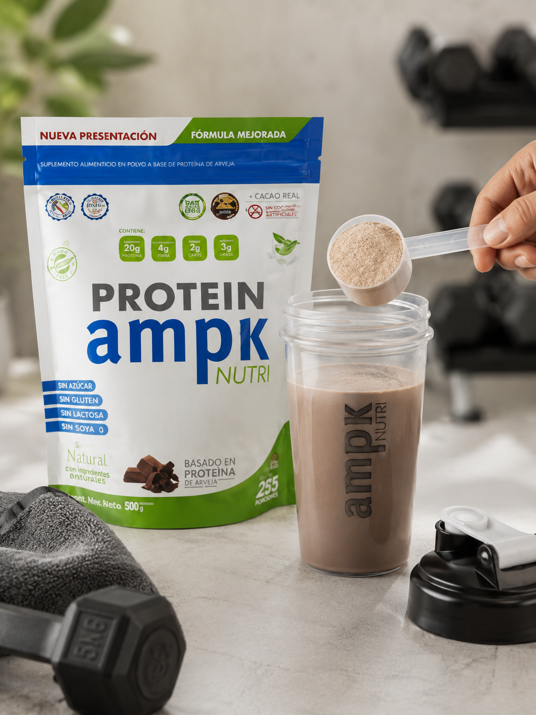 Proteína Vegana de Arveja AMPK